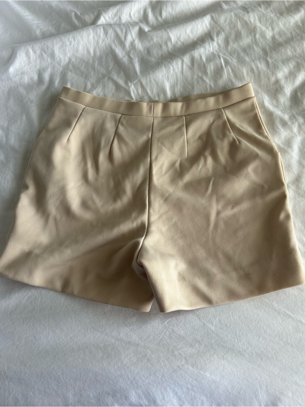 Lacoste Vintage Haymaker Cream Colored Shorts 50s/60s - Picture 8 of 13